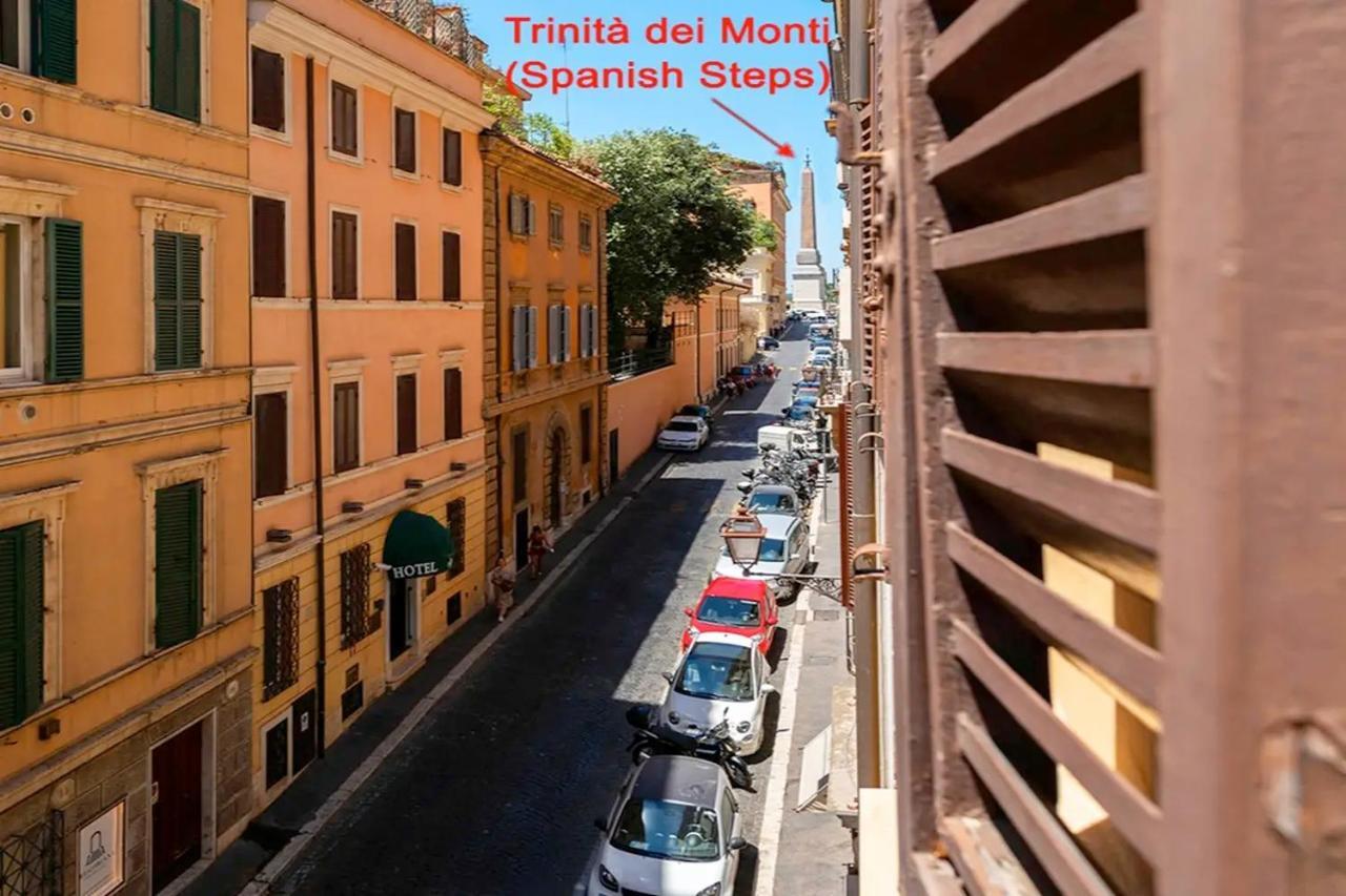 Spanish Steps Amazing Apartment Rome Luaran gambar